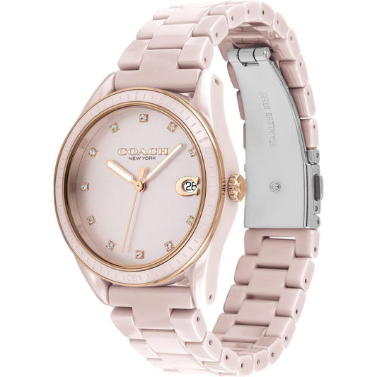 Women's Preston Blush Ceramic Bracelet Watch 36mm