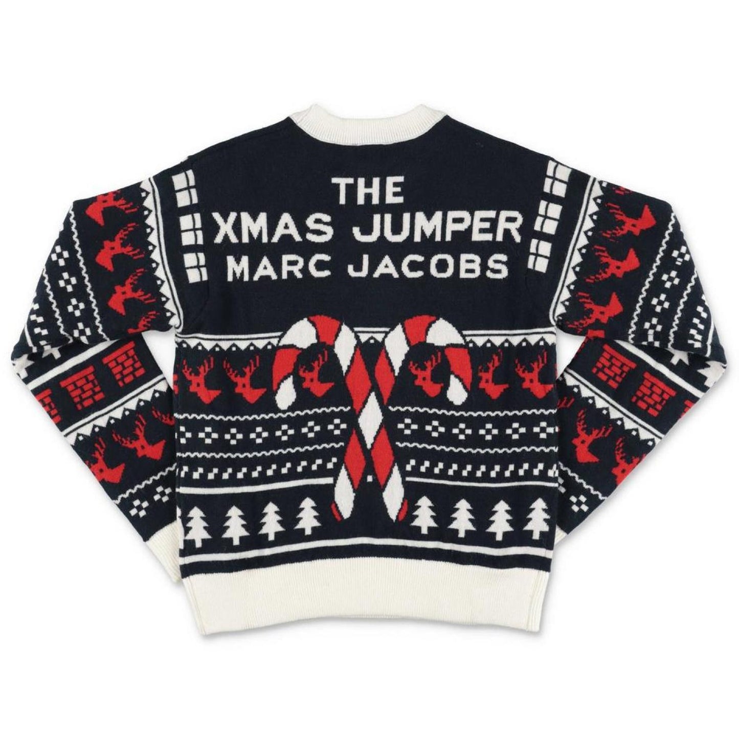 The Marc Jacobs Kids Xmas Crewneck Long-Sleeved Jumper
