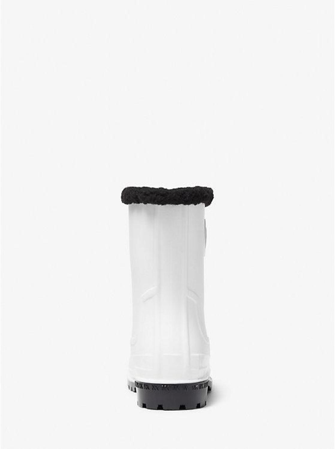 Montaigne Faux Shearling-Lined PVC Rain Boot