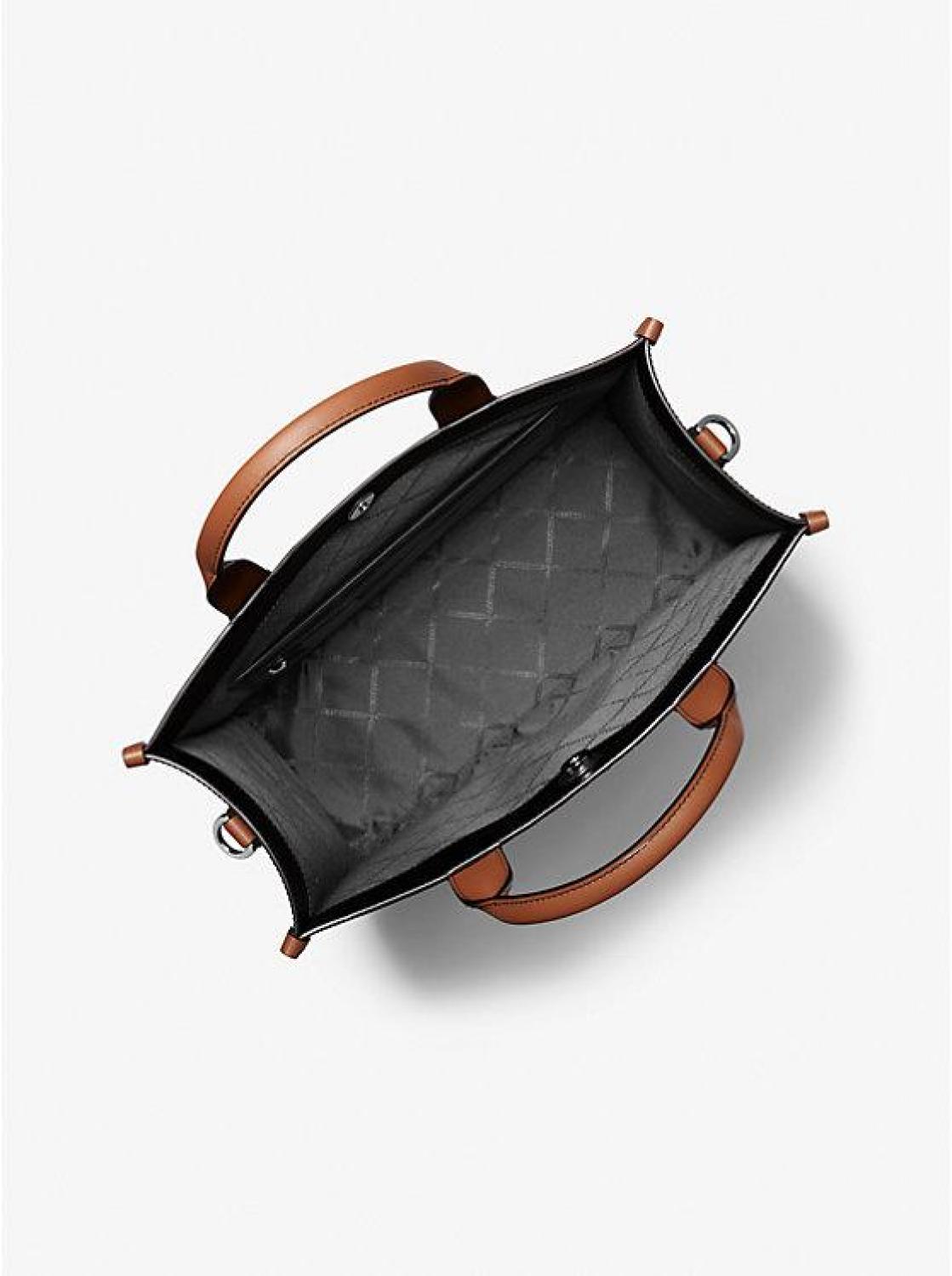 Hudson Pebbled Leather Tote Bag