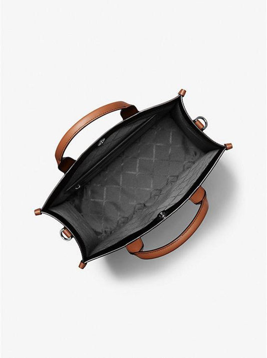 Hudson Pebbled Leather Tote Bag