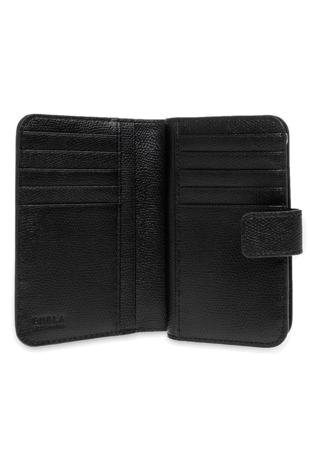 Furla Logo-Plaque Zipped Wallet