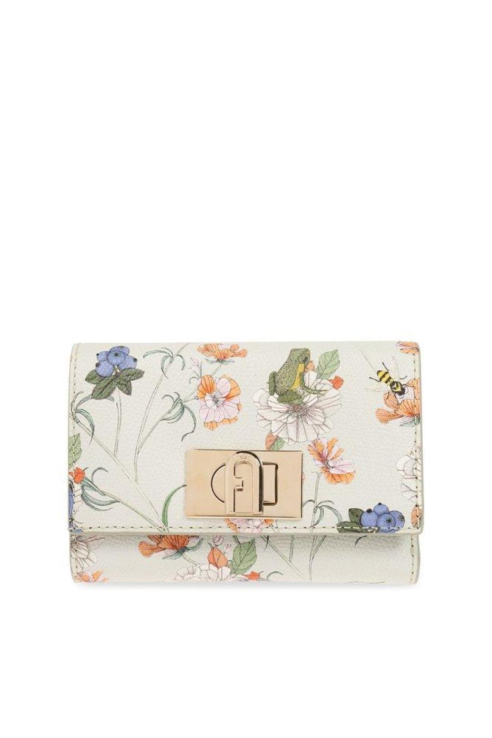 Furla 1927 Logo Engraved Medium Wallet
