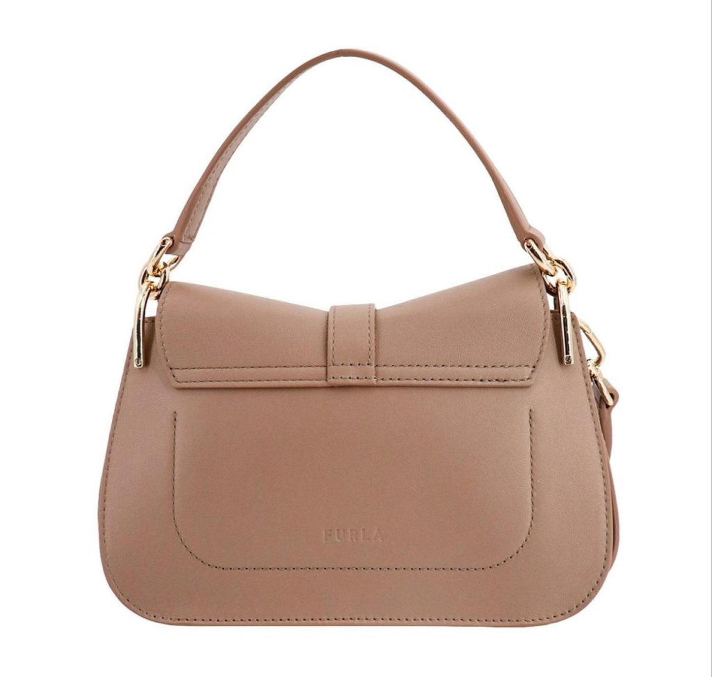 Furla Flow Logo Plaque Tote Bag