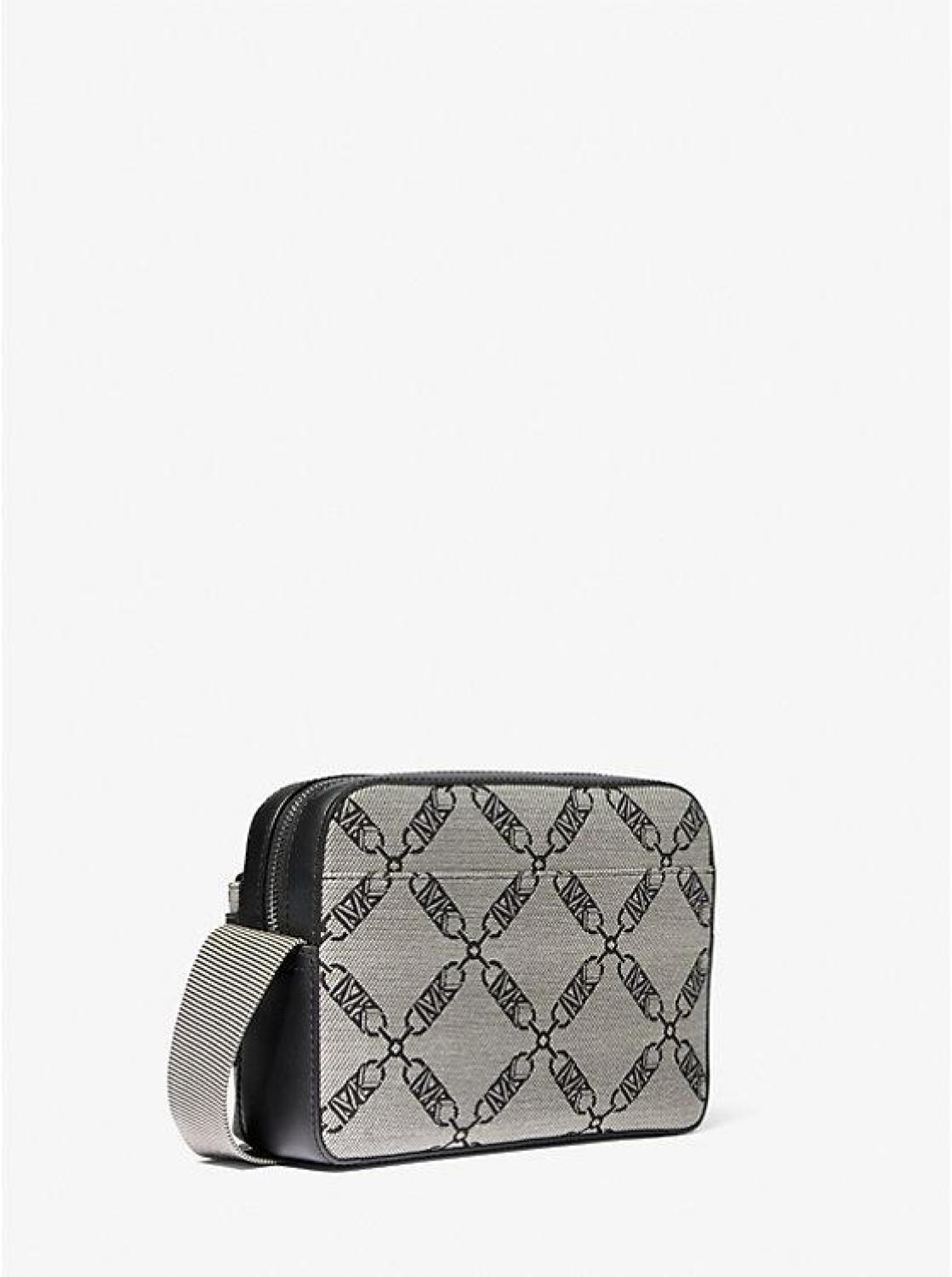 Hudson Empire Logo Jacquard Utility Crossbody Bag