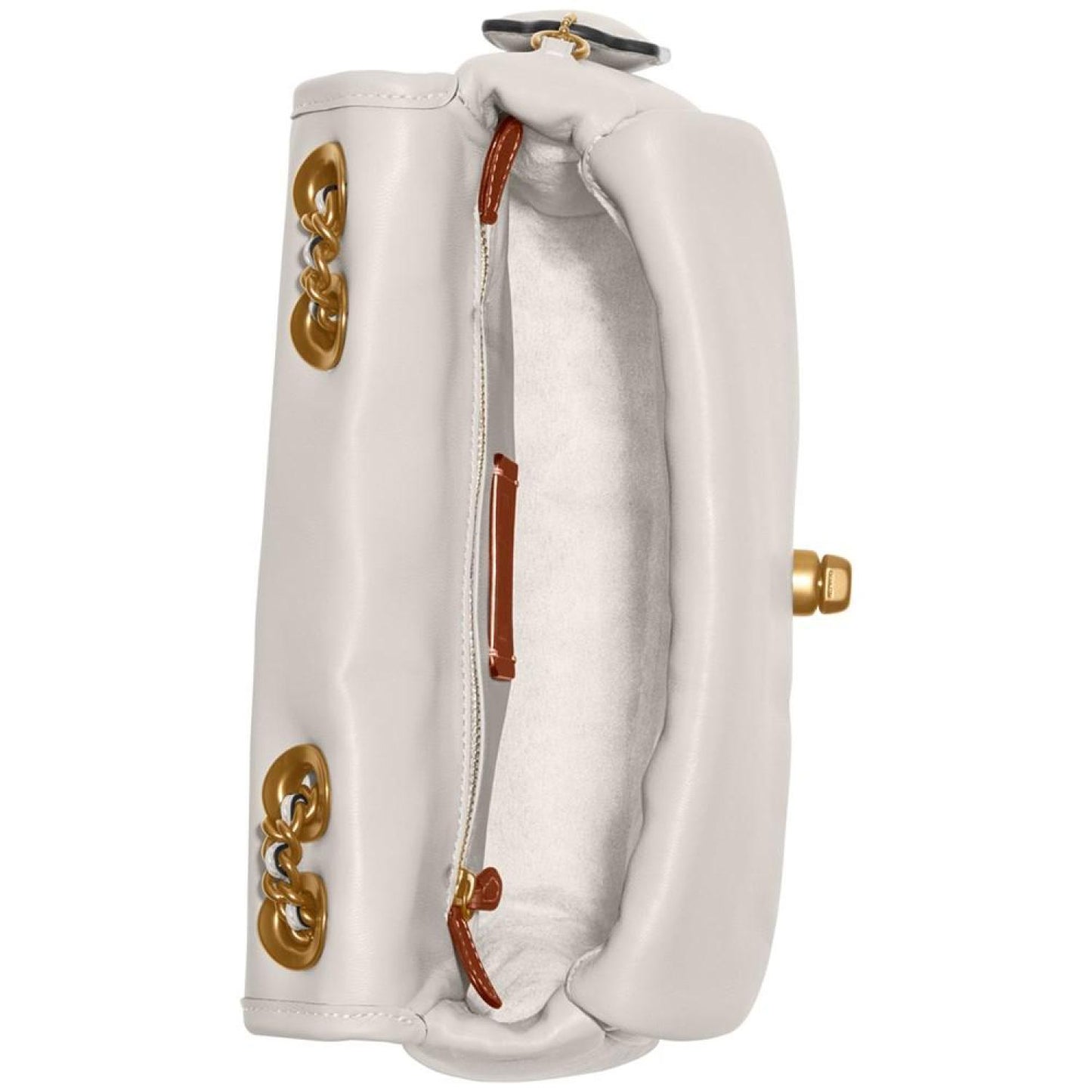 Quilted Pillow Madison Shoulder Bag with Chain Strap