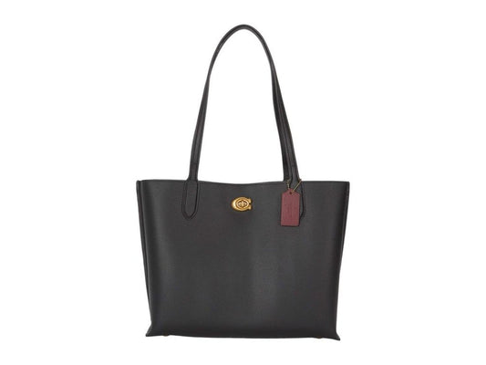Polished Pebble Leather Willow Tote