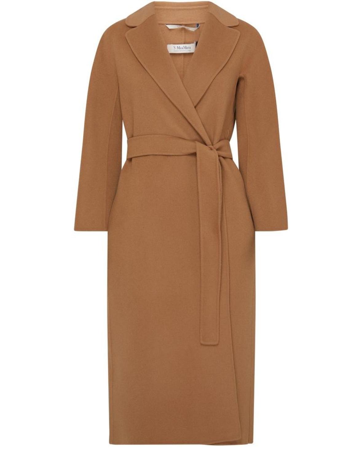 MAX MARA Women's Esturia Camel Long Coat