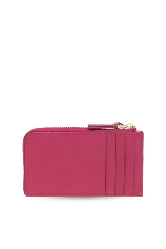 Marc Jacobs Logo Plaque Zip-Up Wallet