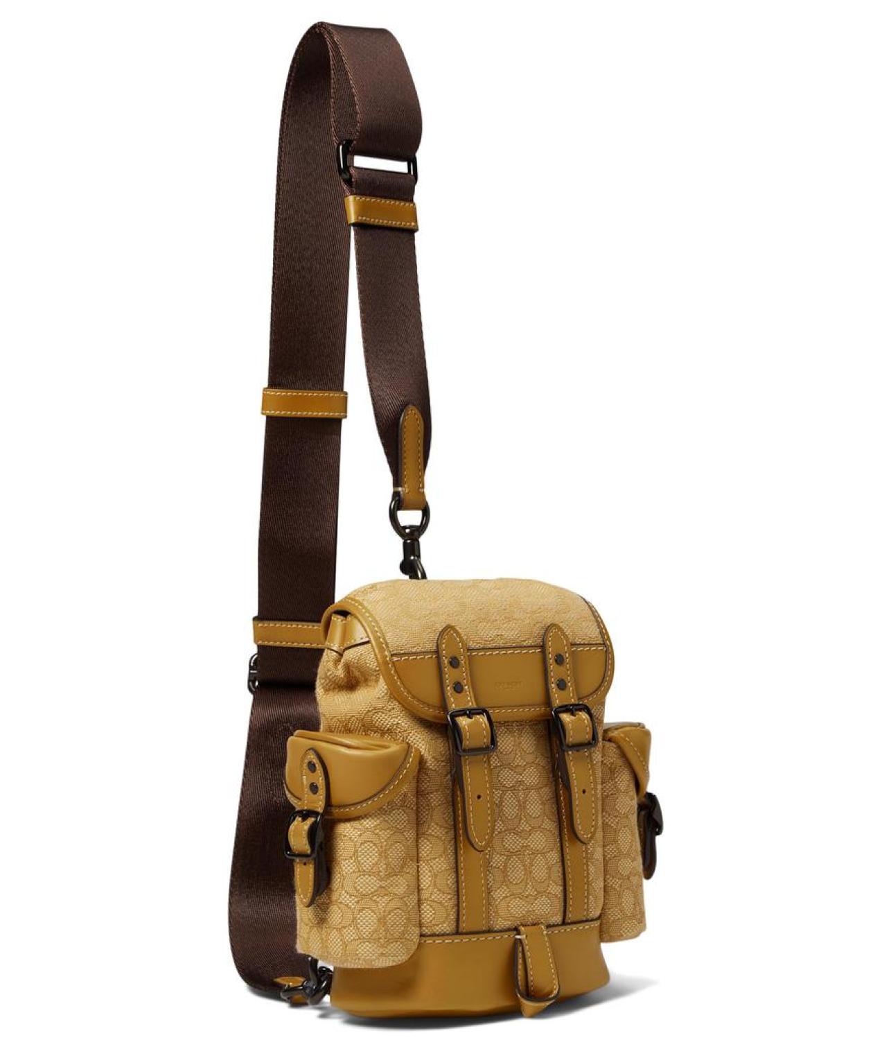 coach backpack hitch Hitch Backpack 13 in Micro Signature Jacquard