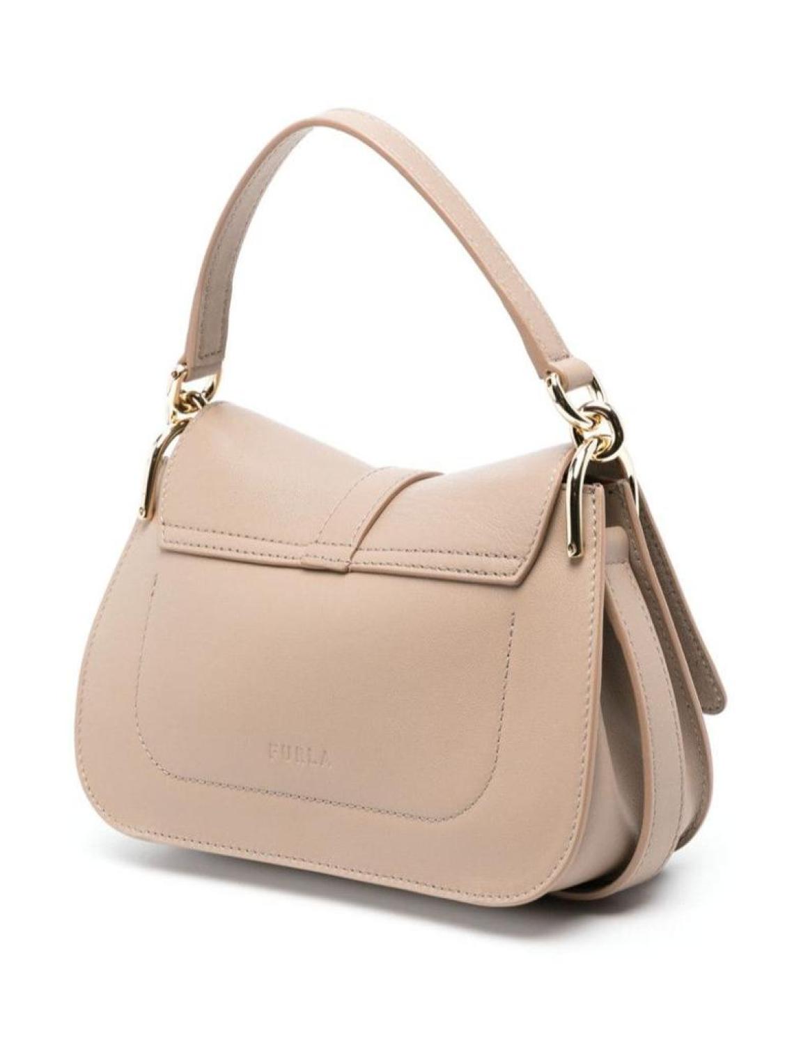 Furla Flow Logo Plaque Tote Bag