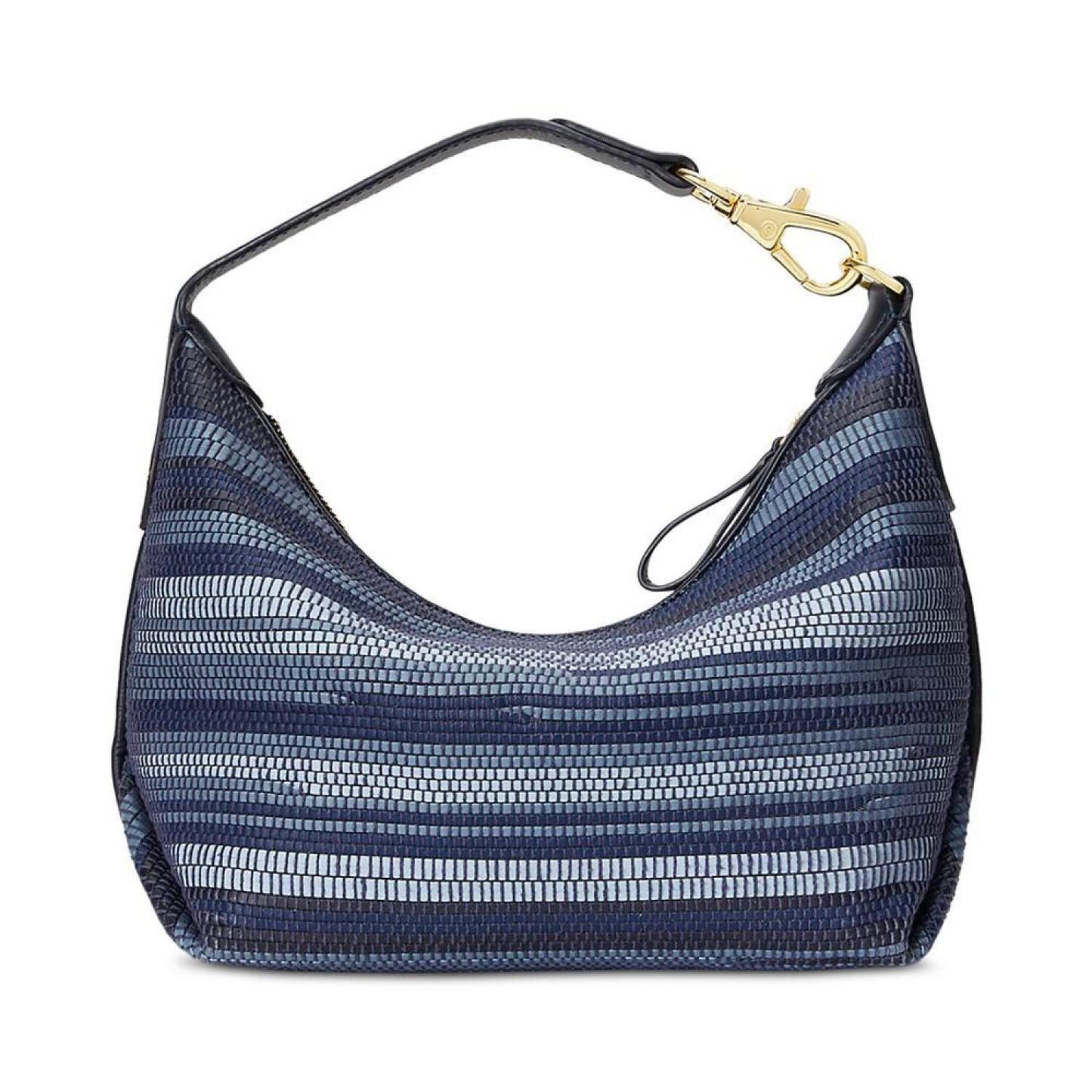 Kassie Medium Striped Shoulder Bag