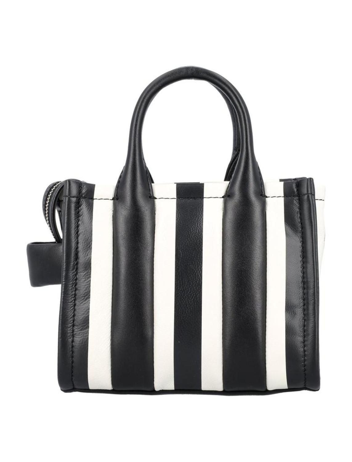 Marc Jacobs Striped Micro Tote Bag