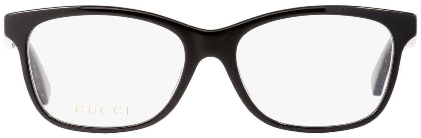 Gucci Unisex Eyeglasses GG0162OA 001 Black 55mm