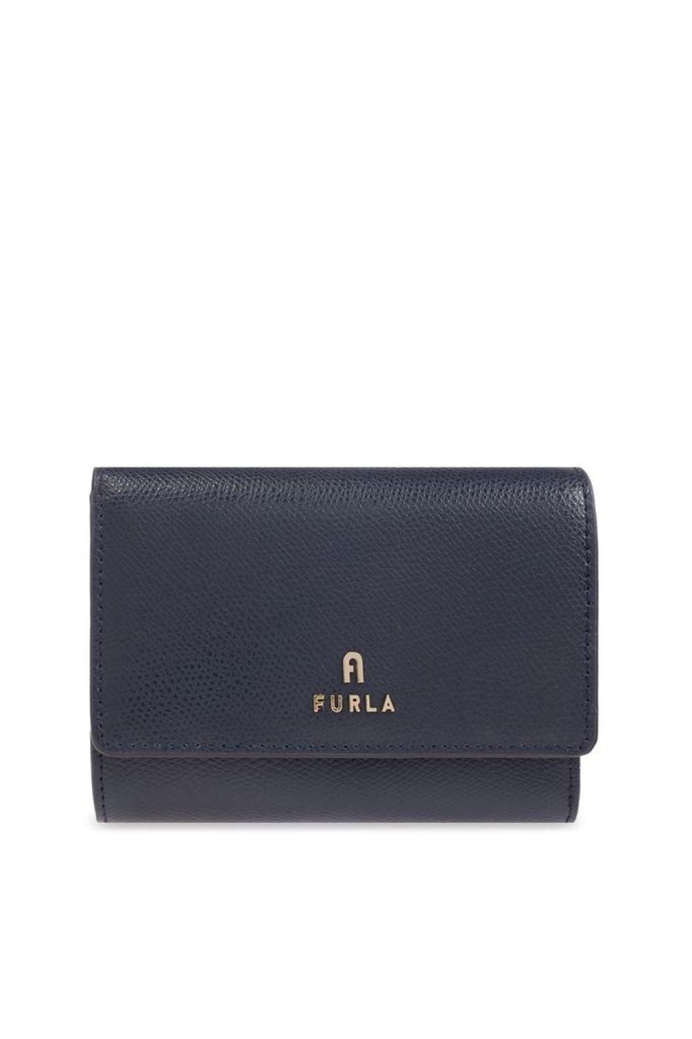 Furla Logo Plaque Snapped Wallet
