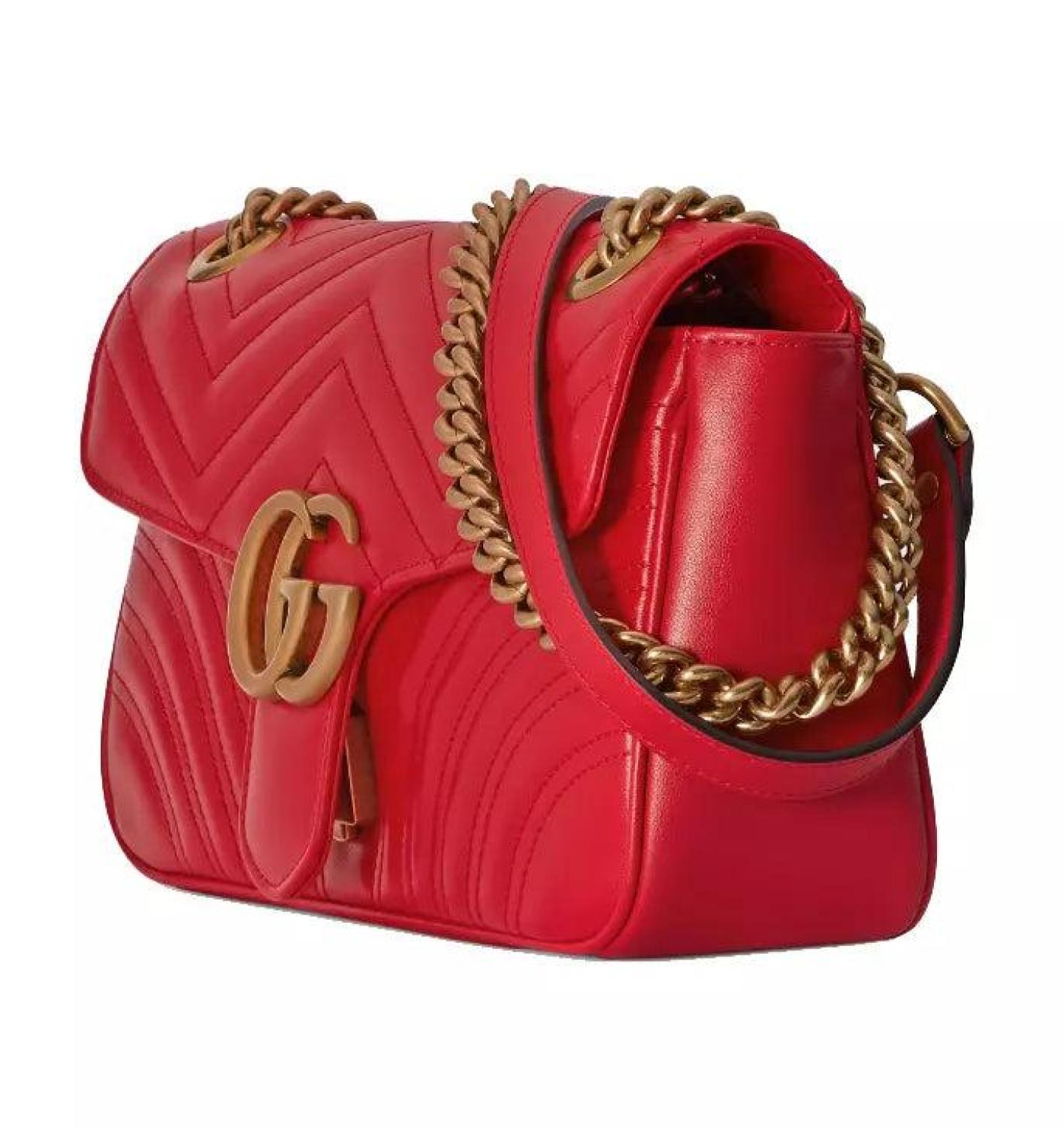 Gucci Leather Di Calfskin Crossbody Women's Bag