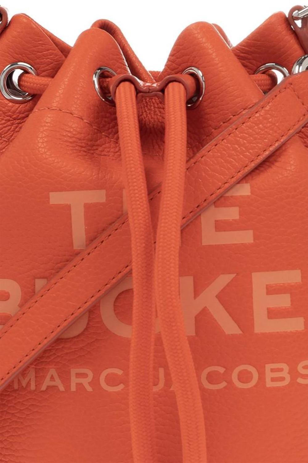 Marc Jacobs Logo Embossed Bucket Bag