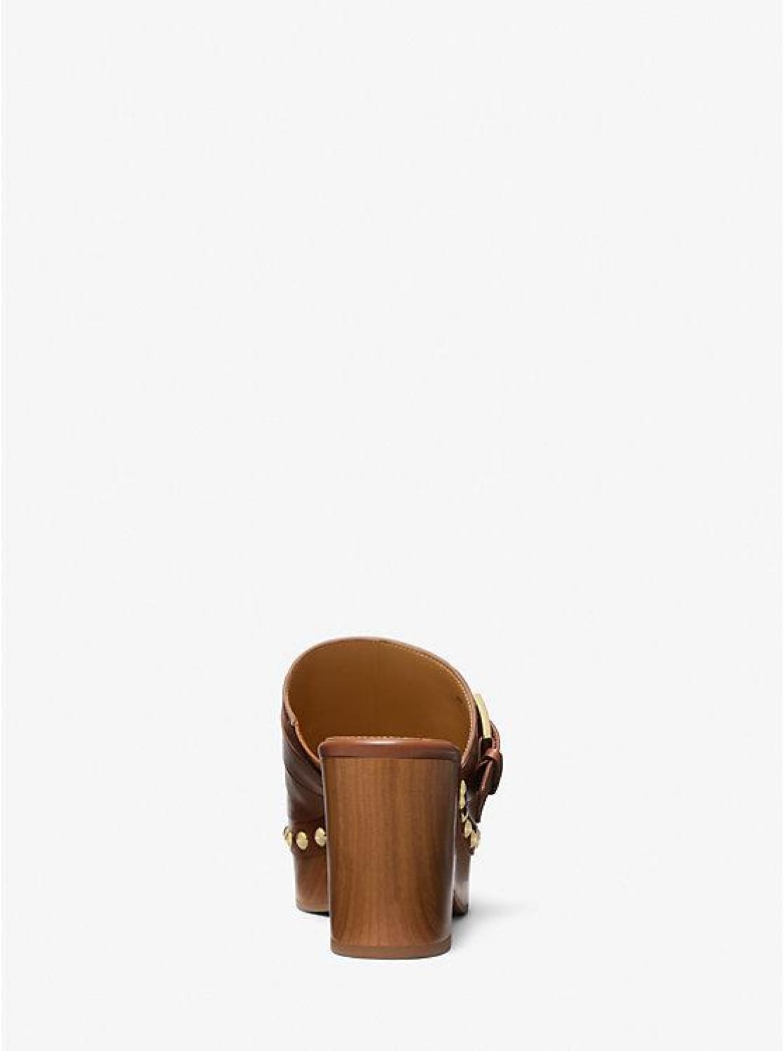 Rye Studded Leather Platform Clog