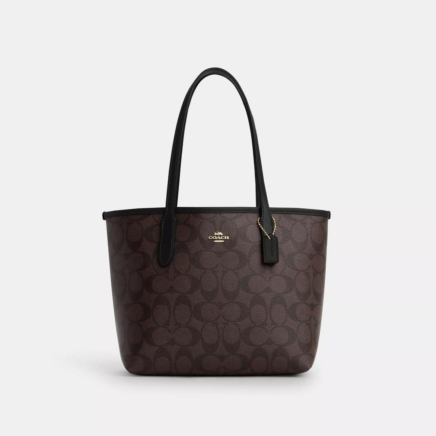 Coach Outlet Mini City Tote In Signature Canvas
