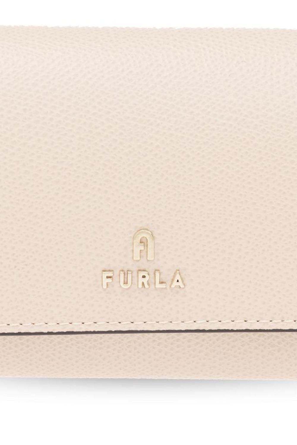 Furla Logo Plaque Snapped Wallet