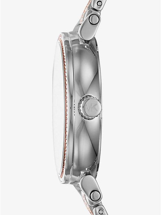 Sofie Pavé Two-Tone Logo Watch