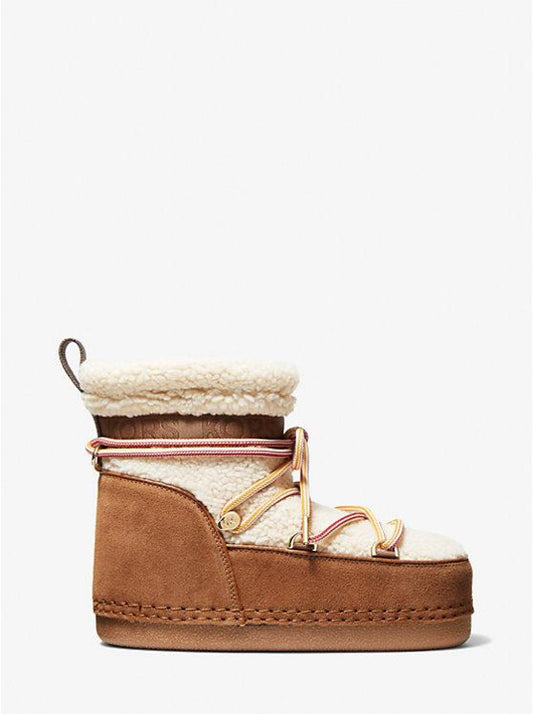 Zelda Sherpa and Faux Suede Boot
