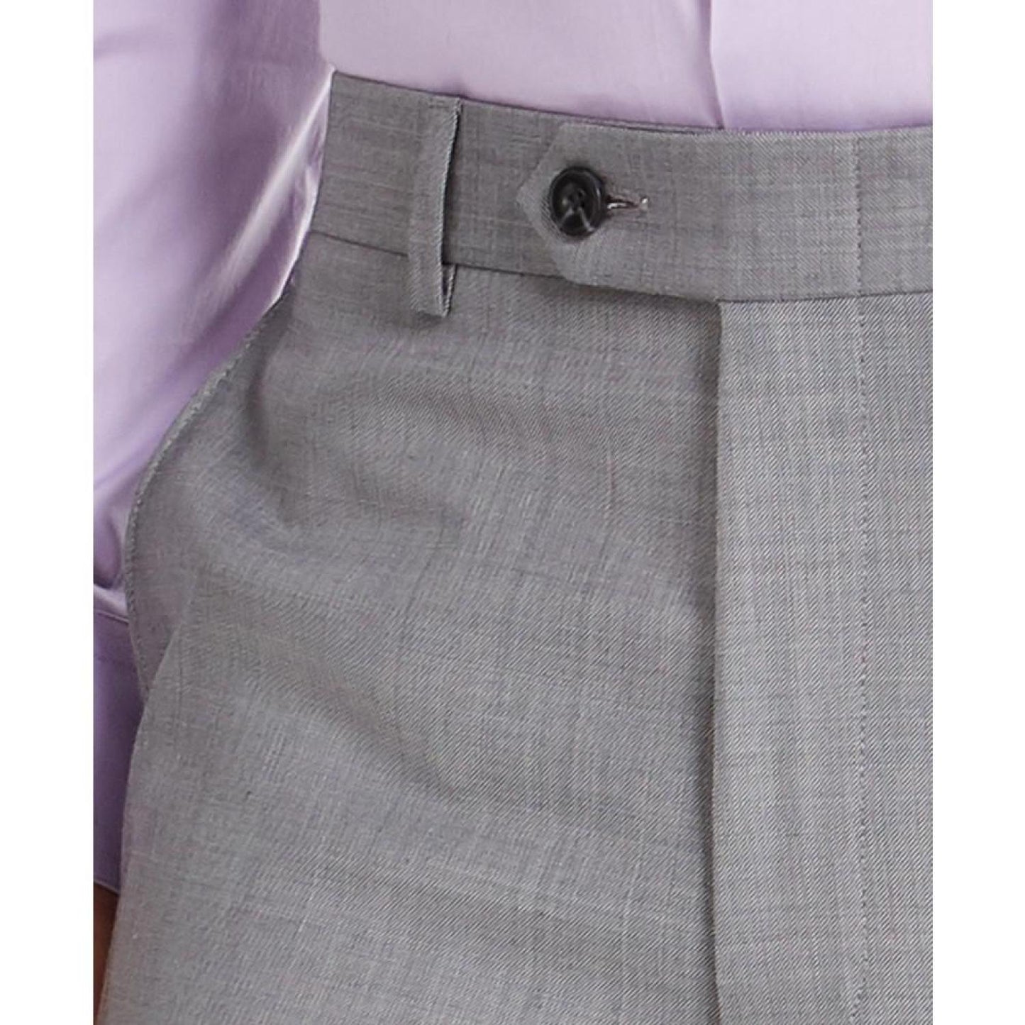 Men's Modern-Fit Airsoft Stretch Suit Pants