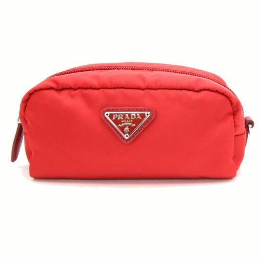Prada Saffiano Synthetic Clutch Bag (Pre-Owned)