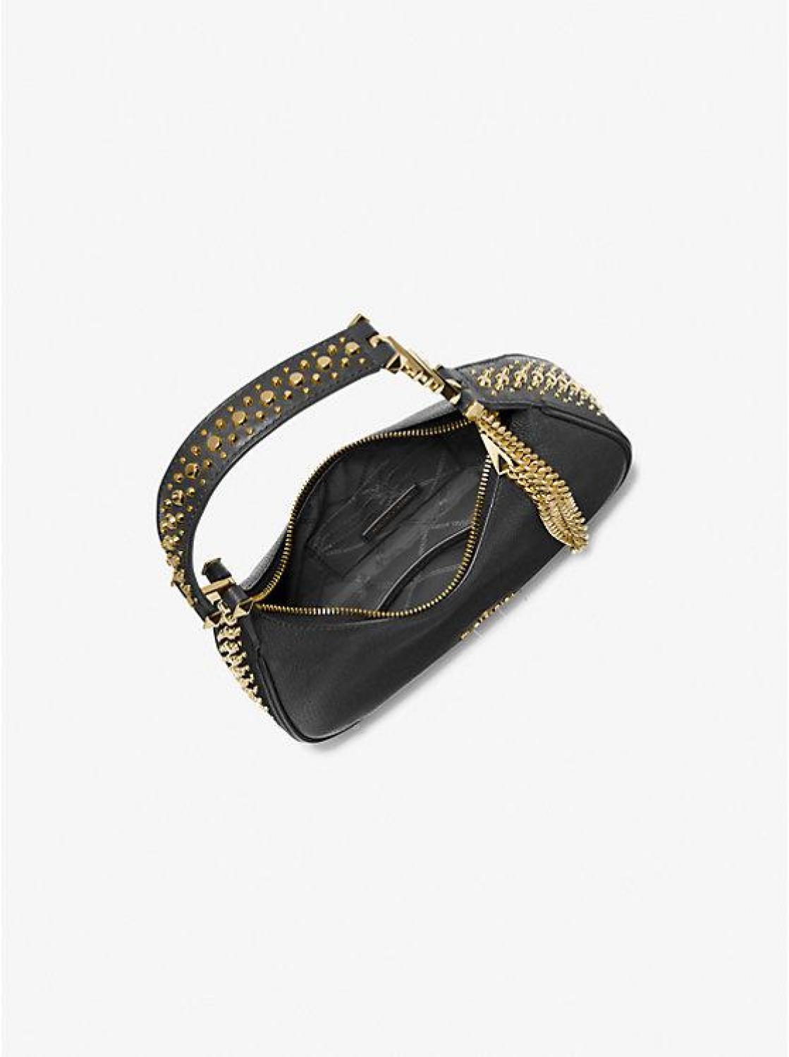 Piper Small Pebbled Leather Shoulder Bag