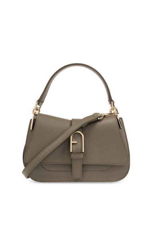 Furla Flow Logo Plaque Tote Bag