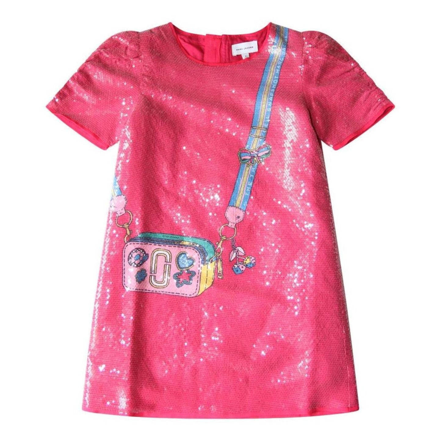 The Marc Jacobs Kids Sequin Embellished Crewneck Dress
