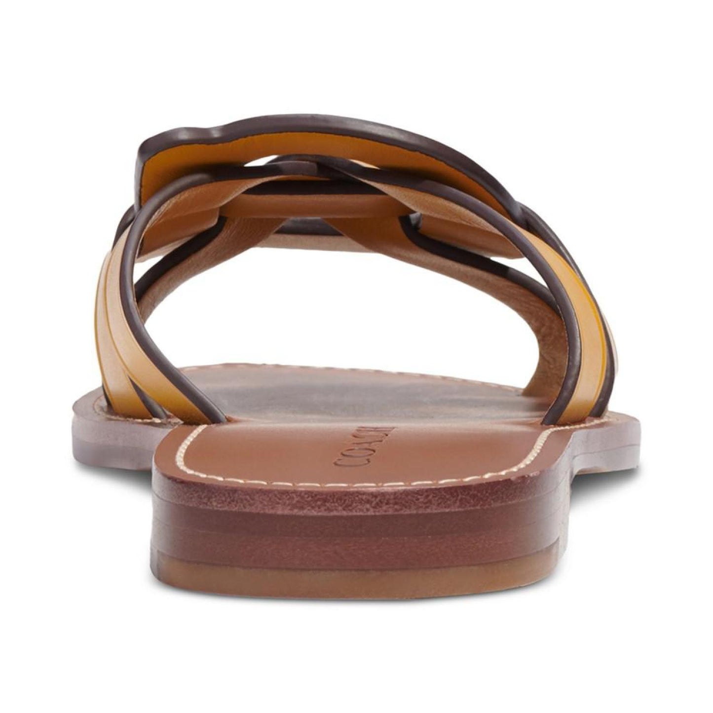Issa "C" Emblem Slide Sandals