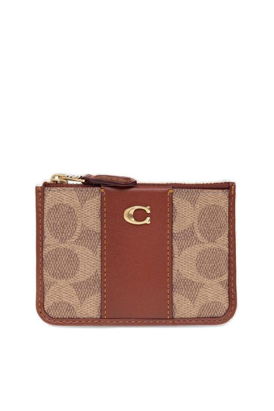 Coach Monogram Mini Skinny ID Case