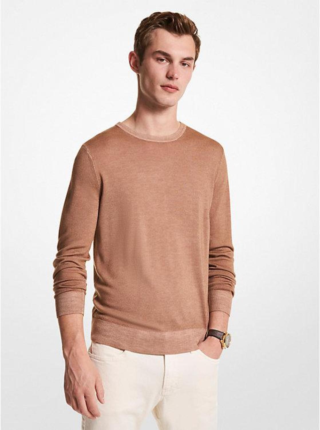 Washed Merino Wool Sweater