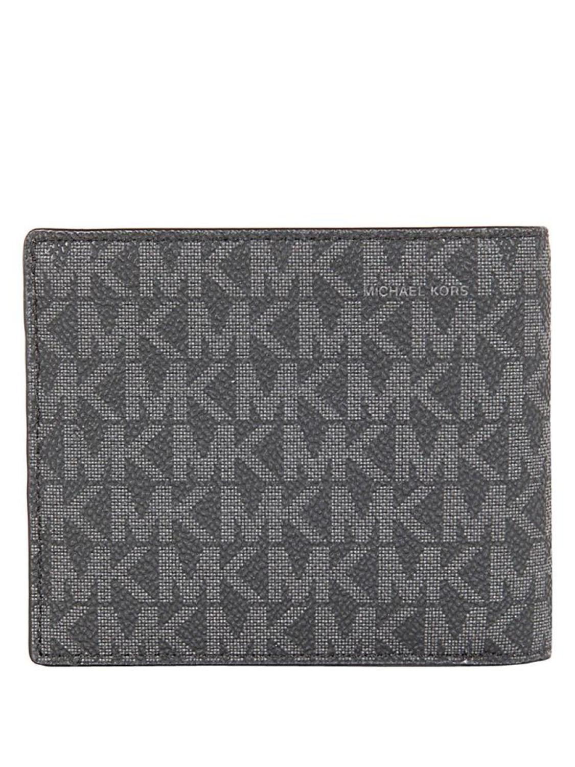 Michael Kors Monogram Bi-Fold Wallet