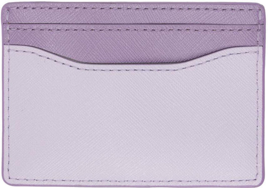 Purple 'The J Marc' Card Holder