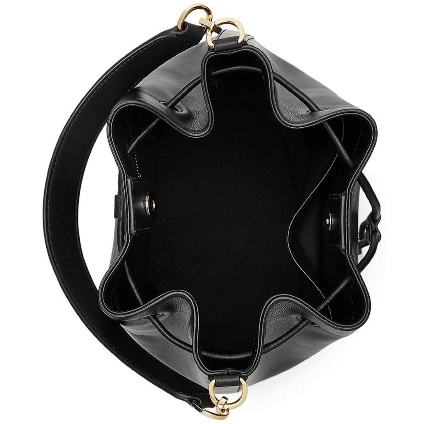 Leather Large Andie Drawstring Bag