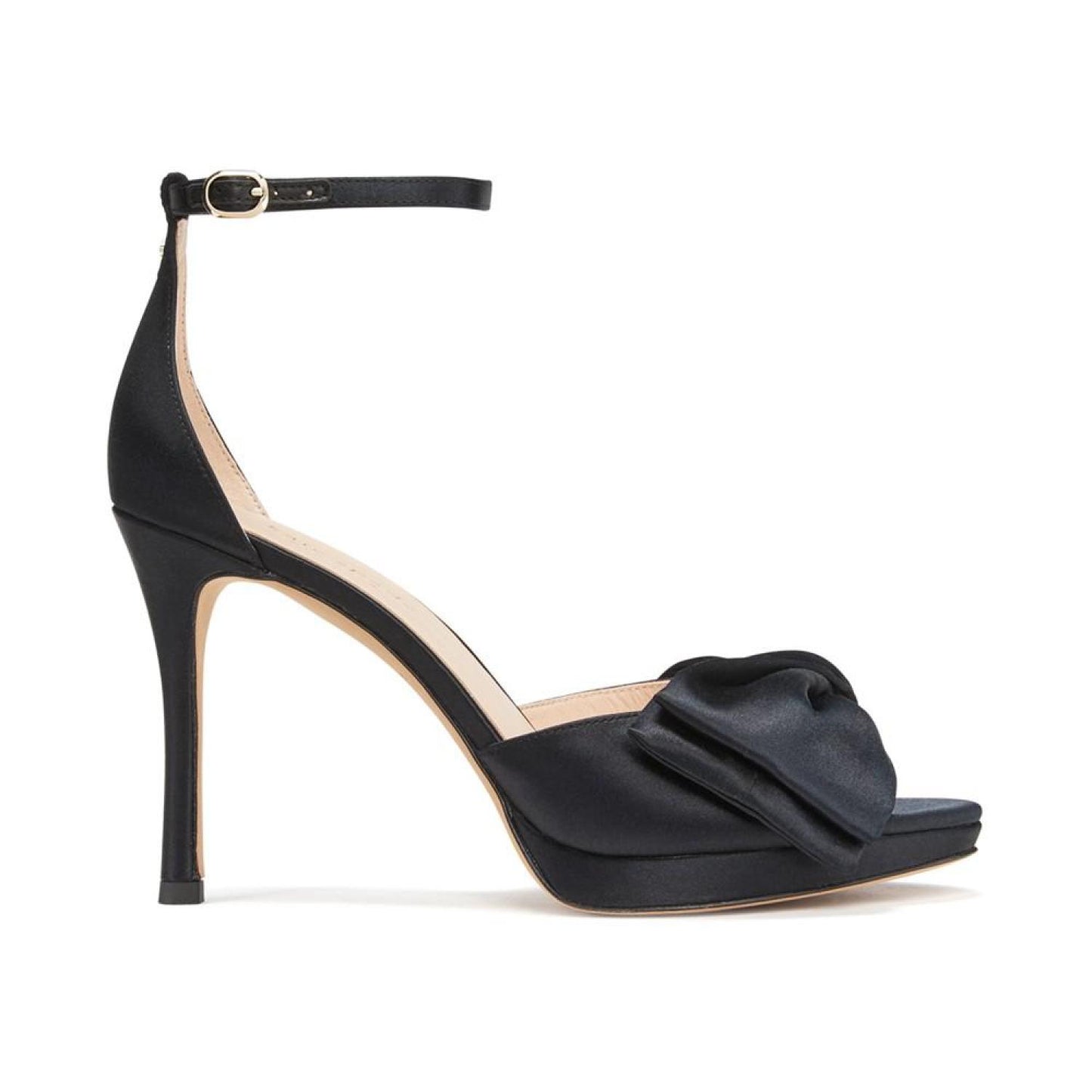 Women's Bridal Satin Evening Dress Heels
