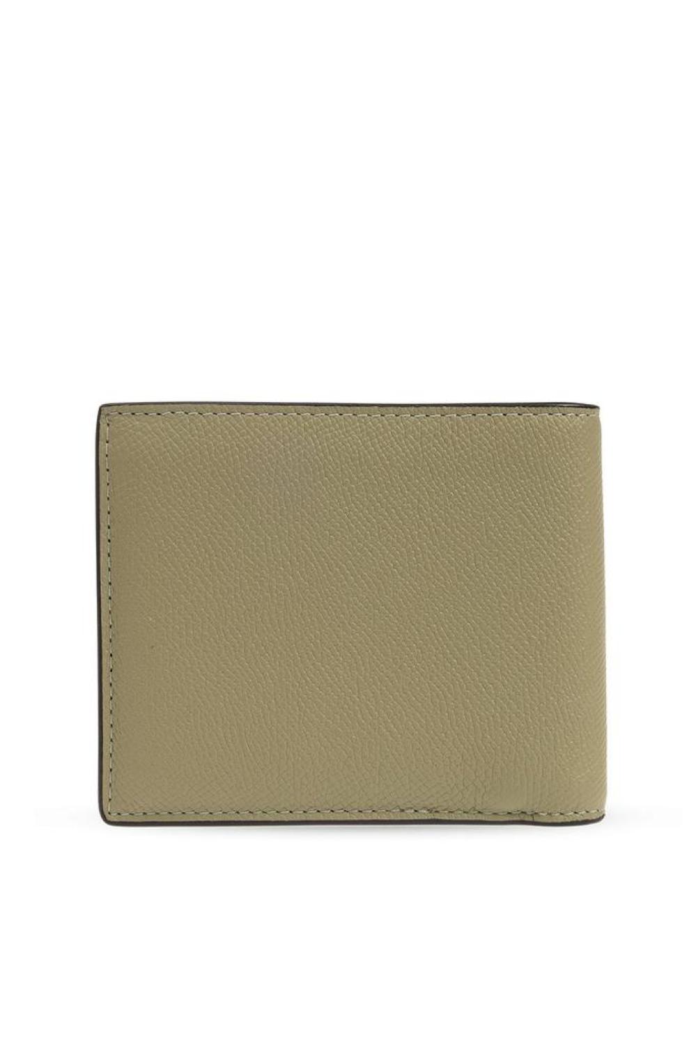Coach Logo Plaque Bi-Fold Wallet