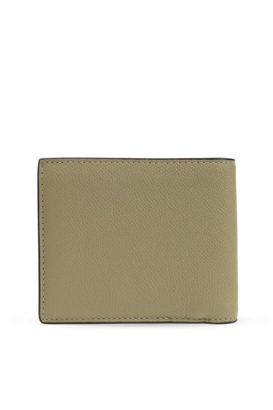 Coach Logo Plaque Bi-Fold Wallet