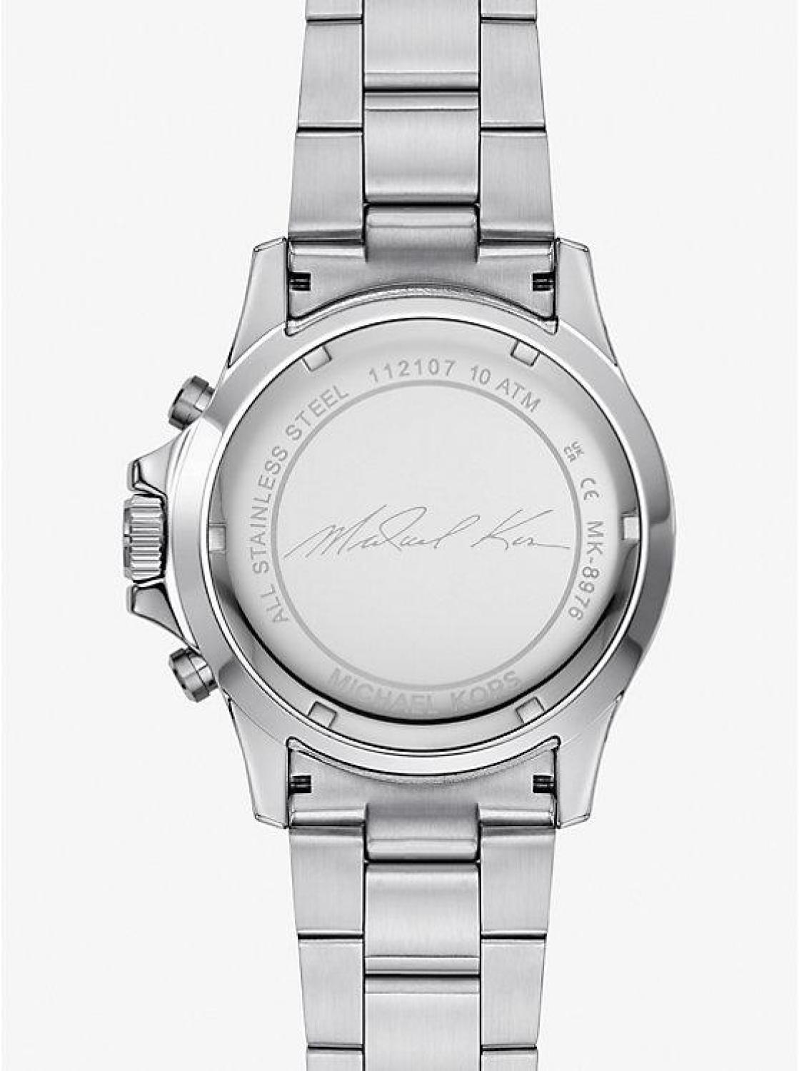Oversized Everest Silver-Tone Watch