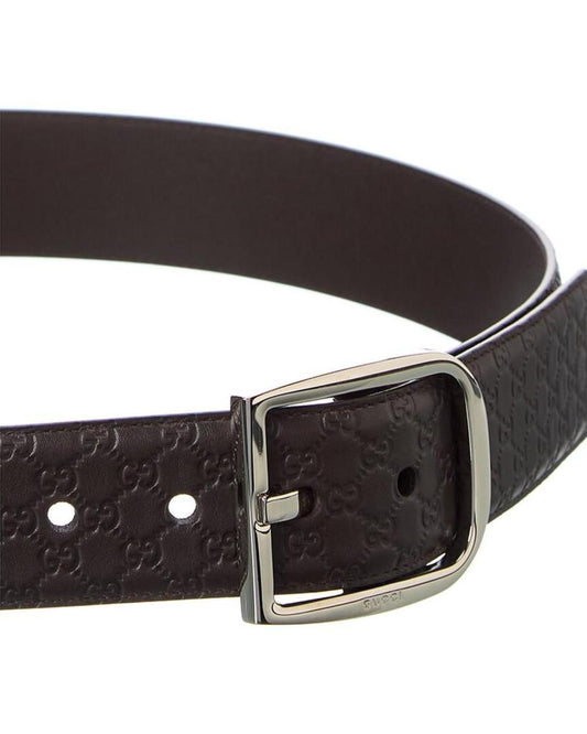 Gucci Micro GG Leather Belt