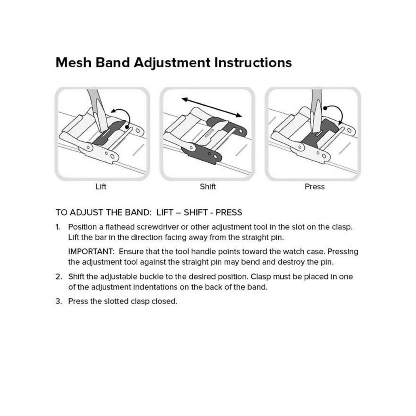 Women's Pyper Gold-Tone Stainless Steel Mesh Bracelet Watch 38mm