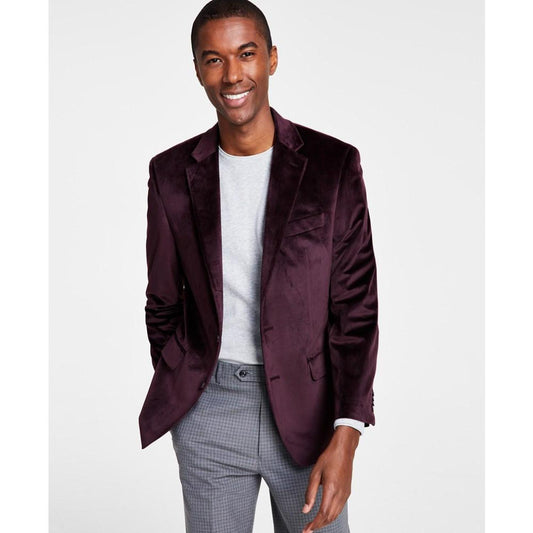 Men's Classic Fit Velvet Sport Coats