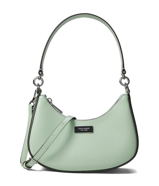 Sam Icon Spazzolato Leather Small Convertible Crossbody