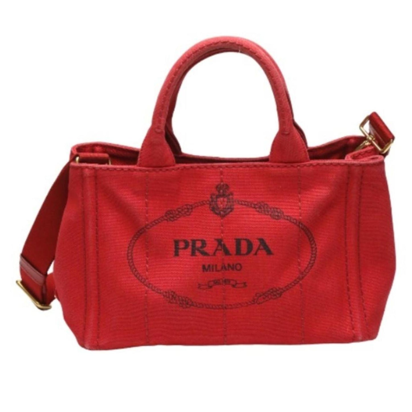 Prada Canapa blue - Jeans Tote Bag (Pre-Owned)