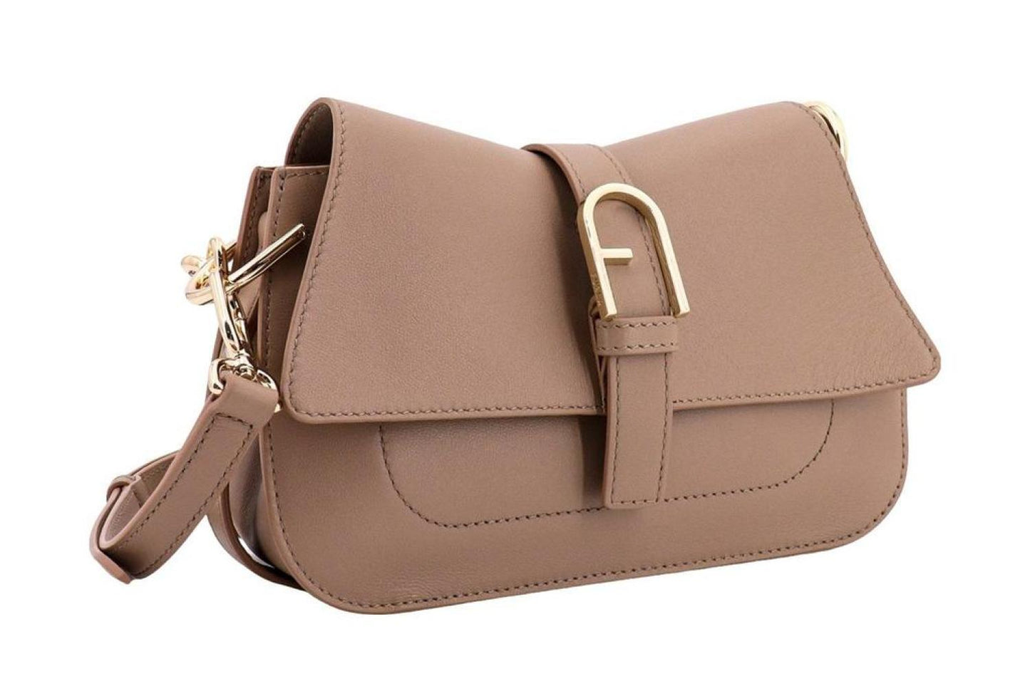 Furla Flow Logo Plaque Tote Bag