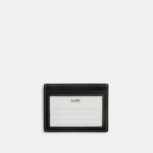 Coach Outlet Disney X Coach Slim Id Card Case With Mickey Mouse