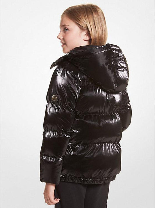 Quilted Ciré Puffer Jacket