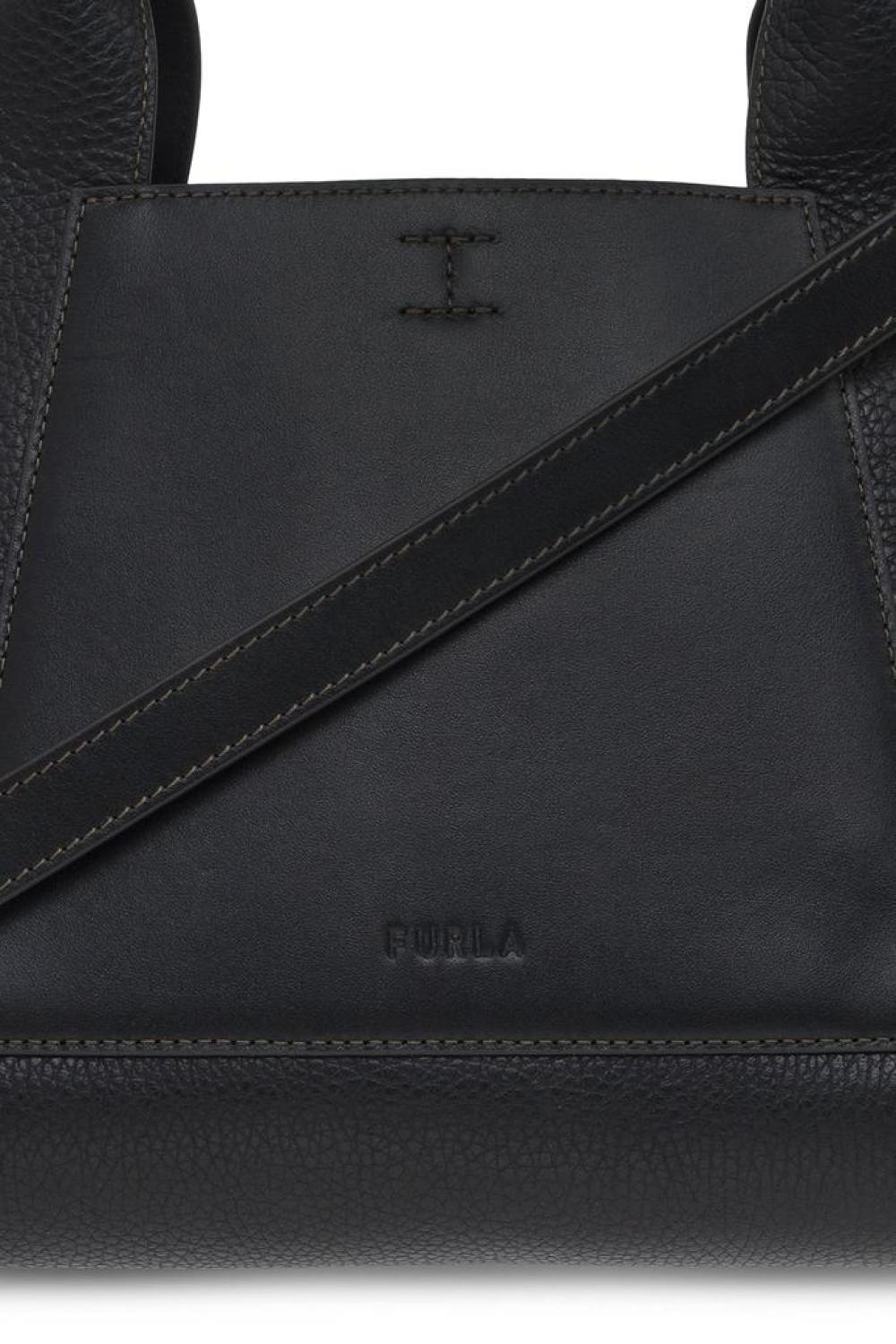 Furla Gilda Logo-Embossed Tote Bag